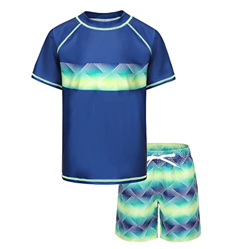 Qterdiz Jungen Kurzarm Badeset Kinder Zweiteiliger Badeanzug Schnelltrocknendes Schwimmanzug 170 172/15-16 Jahre Qterdiz Jungen Kurzarm Badeset Kinder Zweiteiliger Badeanzug Schnelltrocknendes Schwimmanzug 170 172/15-16 Jahre von Qterdiz