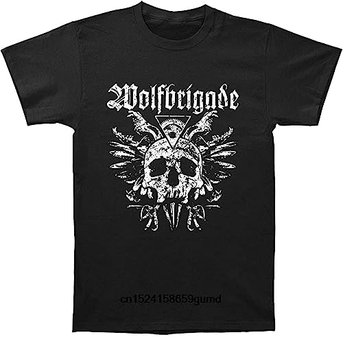 Funny Men t Shirt Novelty Tshirt Wolfbrigade Sweden T-Shirt Black Size L Funny Men t Shirt Novelty Tshirt Wolfbrigade Sweden T-Shirt Black Size L von QuKan
