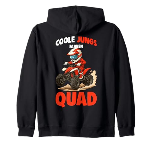 Coole Jungs Fahren Quad Kinder ATV Kapuzenjacke Coole Jungs Fahren Quad Kinder ATV Kapuzenjacke von Quad Kleidung Quad Fahrer Motorsport Geschenkidee