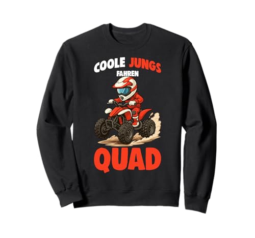 Coole Jungs Fahren Quad Kinder ATV Sweatshirt Coole Jungs Fahren Quad Kinder ATV Sweatshirt von Quad Kleidung Quad Fahrer Motorsport Geschenkidee