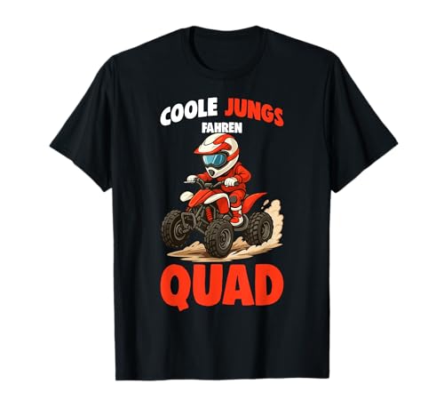 Coole Jungs Fahren Quad Kinder ATV T-Shirt von Quad Kleidung Quad Fahrer Motorsport Geschenkidee