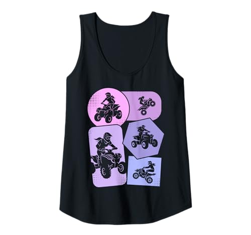Damen Quad ATV Mädchen Damen Kinder Tank Top Damen Quad ATV Mädchen Damen Kinder Tank Top von Quad Kleidung Quad Fahrer Motorsport Geschenkidee