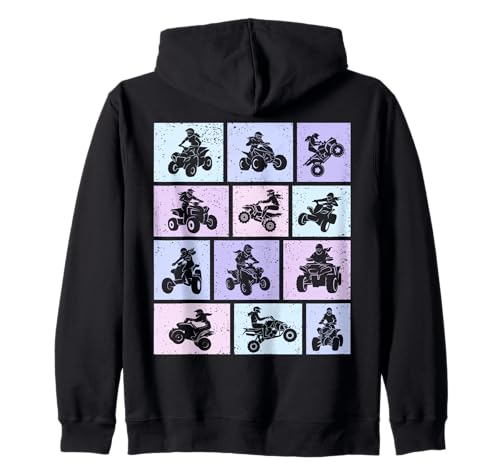 Quad ATV Damen Mädchen Kinder Kapuzenjacke Quad ATV Damen Mädchen Kinder Kapuzenjacke von Quad Kleidung Quad Fahrer Motorsport Geschenkidee