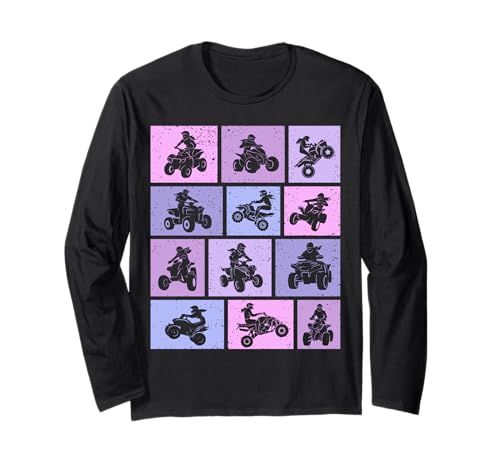 Quad ATV Damen Mädchen Kinder Langarmshirt Quad ATV Damen Mädchen Kinder Langarmshirt von Quad Kleidung Quad Fahrer Motorsport Geschenkidee