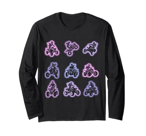 Quad ATV Damen Mädchen Kinder Langarmshirt Quad ATV Damen Mädchen Kinder Langarmshirt von Quad Kleidung Quad Fahrer Motorsport Geschenkidee