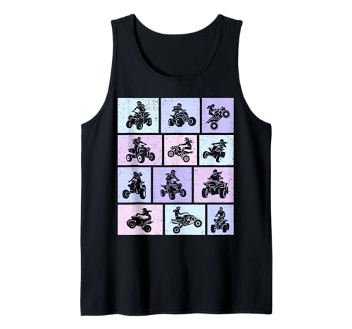 Quad ATV Damen Mädchen Kinder Tank Top Quad ATV Damen Mädchen Kinder Tank Top von Quad Kleidung Quad Fahrer Motorsport Geschenkidee
