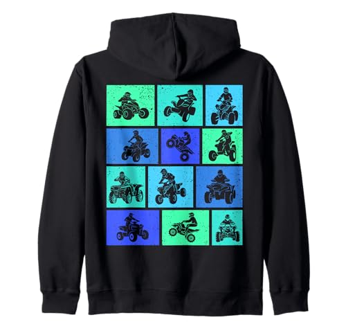 Quad ATV Herren Kinder Junge Kapuzenjacke Quad ATV Herren Kinder Junge Kapuzenjacke von Quad Kleidung Quad Fahrer Motorsport Geschenkidee