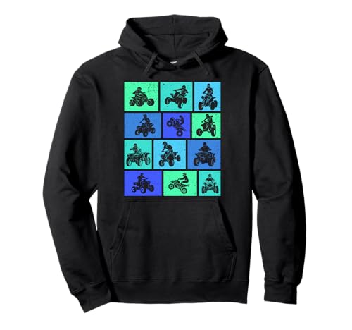 Quad ATV Herren Kinder Junge Pullover Hoodie Quad ATV Herren Kinder Junge Pullover Hoodie von Quad Kleidung Quad Fahrer Motorsport Geschenkidee
