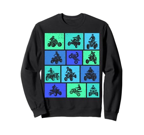 Quad ATV Herren Kinder Junge Sweatshirt Quad ATV Herren Kinder Junge Sweatshirt von Quad Kleidung Quad Fahrer Motorsport Geschenkidee