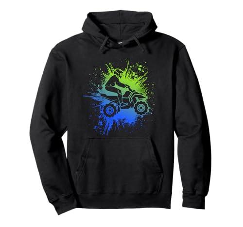 Quad ATV Kinder Herren Junge Pullover Hoodie Quad ATV Kinder Herren Junge Pullover Hoodie von Quad Kleidung Quad Fahrer Motorsport Geschenkidee