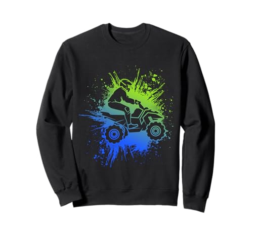 Quad ATV Kinder Herren Junge Sweatshirt Quad ATV Kinder Herren Junge Sweatshirt von Quad Kleidung Quad Fahrer Motorsport Geschenkidee