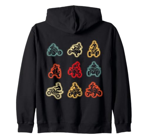 Quad ATV Kinder Junge Herren Kapuzenjacke Quad ATV Kinder Junge Herren Kapuzenjacke von Quad Kleidung Quad Fahrer Motorsport Geschenkidee