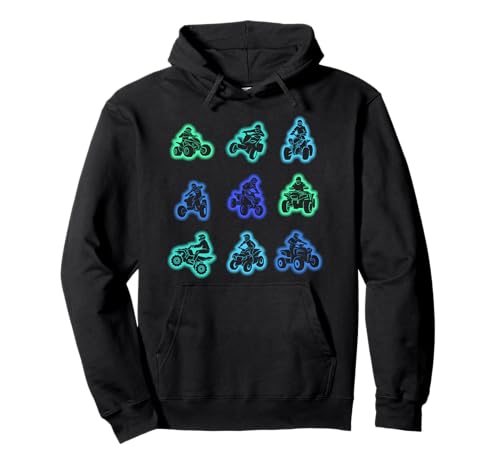 Quad ATV Kinder Junge Herren Pullover Hoodie Quad ATV Kinder Junge Herren Pullover Hoodie von Quad Kleidung Quad Fahrer Motorsport Geschenkidee