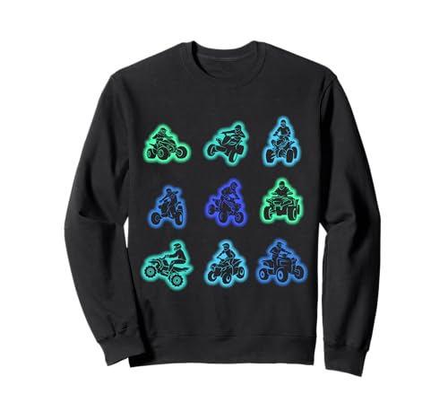 Quad ATV Kinder Junge Herren Sweatshirt Quad ATV Kinder Junge Herren Sweatshirt von Quad Kleidung Quad Fahrer Motorsport Geschenkidee
