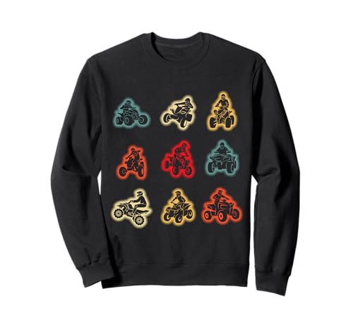 Quad ATV Kinder Junge Herren Sweatshirt Quad ATV Kinder Junge Herren Sweatshirt von Quad Kleidung Quad Fahrer Motorsport Geschenkidee