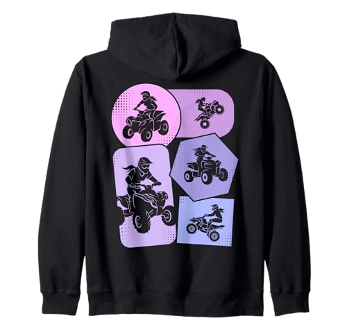 Quad ATV Mädchen Damen Kinder Kapuzenjacke Quad ATV Mädchen Damen Kinder Kapuzenjacke von Quad Kleidung Quad Fahrer Motorsport Geschenkidee