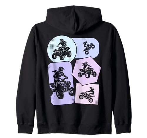 Quad ATV Mädchen Damen Kinder Kapuzenjacke Quad ATV Mädchen Damen Kinder Kapuzenjacke von Quad Kleidung Quad Fahrer Motorsport Geschenkidee