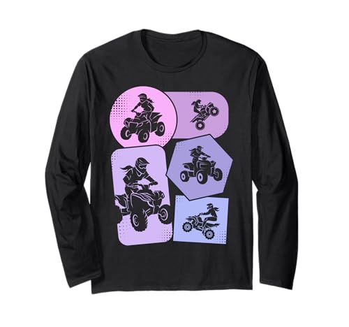 Quad ATV Mädchen Damen Kinder Langarmshirt Quad ATV Mädchen Damen Kinder Langarmshirt von Quad Kleidung Quad Fahrer Motorsport Geschenkidee