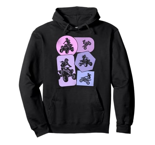 Quad ATV Mädchen Damen Kinder Pullover Hoodie Quad ATV Mädchen Damen Kinder Pullover Hoodie von Quad Kleidung Quad Fahrer Motorsport Geschenkidee