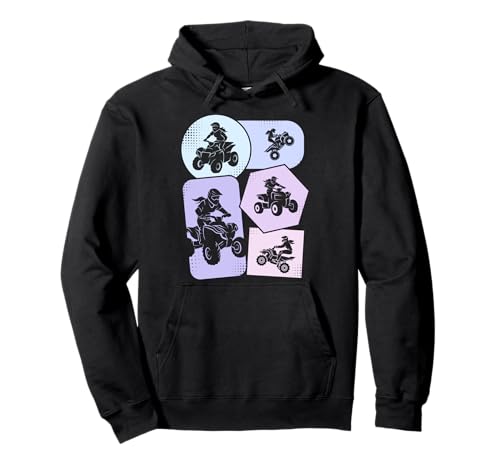 Quad ATV Mädchen Damen Kinder Pullover Hoodie Quad ATV Mädchen Damen Kinder Pullover Hoodie von Quad Kleidung Quad Fahrer Motorsport Geschenkidee