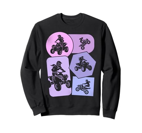 Quad ATV Mädchen Damen Kinder Sweatshirt Quad ATV Mädchen Damen Kinder Sweatshirt von Quad Kleidung Quad Fahrer Motorsport Geschenkidee