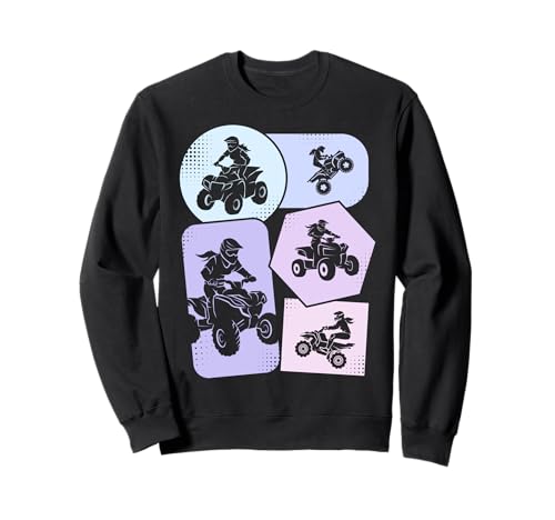 Quad ATV Mädchen Damen Kinder Sweatshirt Quad ATV Mädchen Damen Kinder Sweatshirt von Quad Kleidung Quad Fahrer Motorsport Geschenkidee