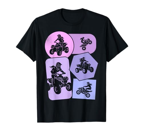 Quad ATV Mädchen Damen Kinder T-Shirt Quad ATV Mädchen Damen Kinder T-Shirt von Quad Kleidung Quad Fahrer Motorsport Geschenkidee