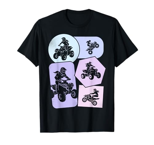 Quad ATV Mädchen Damen Kinder T-Shirt Quad ATV Mädchen Damen Kinder T-Shirt von Quad Kleidung Quad Fahrer Motorsport Geschenkidee
