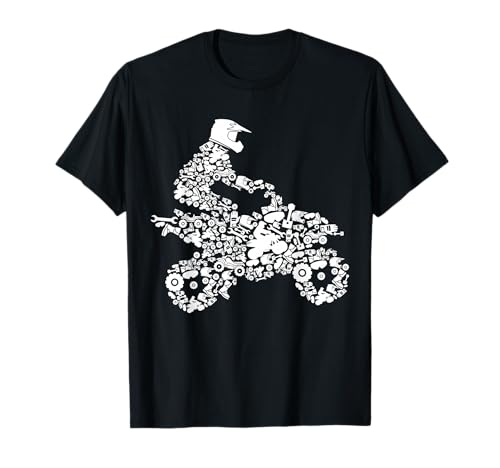 Quad Fahrer Offroad ATV Quad Biker Jungen Männer T-Shirt Quad Fahrer Offroad ATV Quad Biker Jungen Männer T-Shirt von Quad Kleidung Quad Fahrer Motorsport Geschenkidee