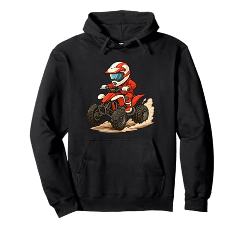 Quad Kinder Herren Junge ATV Pullover Hoodie von Quad Kleidung Quad Fahrer Motorsport Geschenkidee