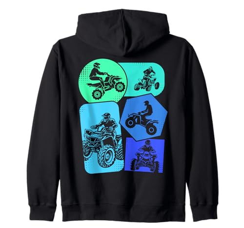 Quad Kinder Junge Herren ATV Kapuzenjacke Quad Kinder Junge Herren ATV Kapuzenjacke von Quad Kleidung Quad Fahrer Motorsport Geschenkidee