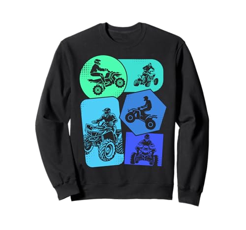 Quad Kinder Junge Herren ATV Sweatshirt Quad Kinder Junge Herren ATV Sweatshirt von Quad Kleidung Quad Fahrer Motorsport Geschenkidee