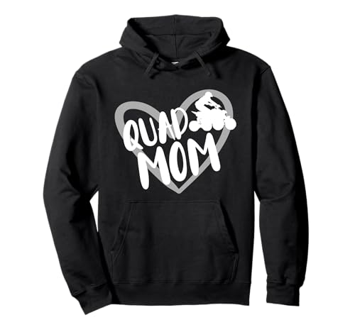 Quad Mom Bike ATV Vierrad Herz für Frauen Pullover Hoodie von Quad Racing Four Wheeler Apparel Men Women Kids