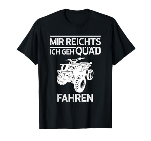 Quad Motorrad Quad Fahrer T-Shirt von Quad & Motorcross Geschenk