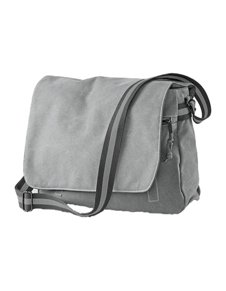 Quadra Schultertasche Canvas Umhängetasche / Schultertasche / Tasche im Vintage Look, 14L (40 x 30 x 12 cm) von Quadra