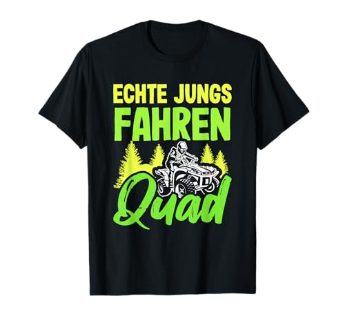 Quad Bike Fahrer Geschenk Lustig Offroad Kinder Quad ATV T-Shirt von Quads Kinder Quad Fahrer Geschenke Biker Zubehör