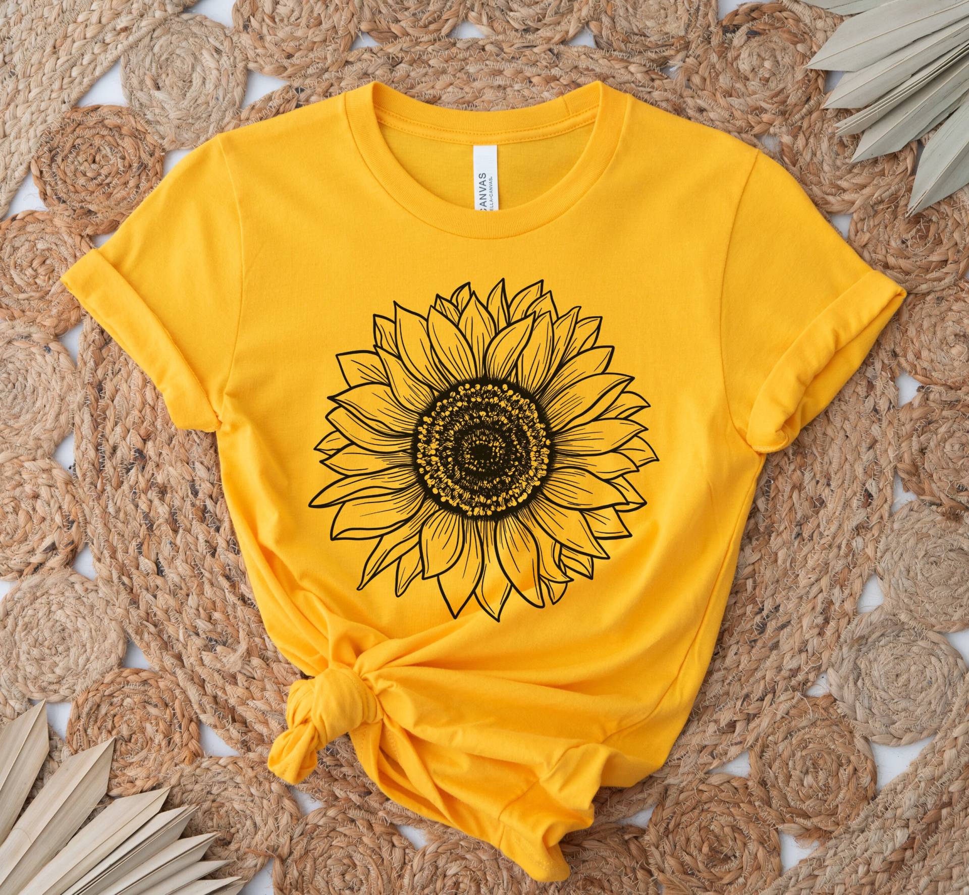 Sonnenblume Shirt, T-Shirt Blumen Shirt Garten Frauen Herbst Tshirt Shirts Sonnenschein von QuailRunDesigns