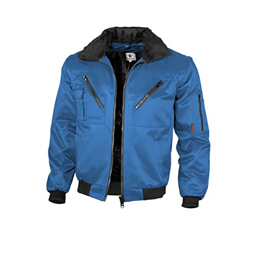 Qualitex - Pilotenjacke 4 in 1, Royal, M von QUALITEX HIGH QUALITY WORKWEAR