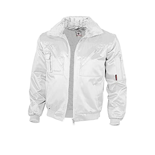 Qualitex - Pilotenjacke 4 in 1, Weiß, L von QUALITEX HIGH QUALITY WORKWEAR