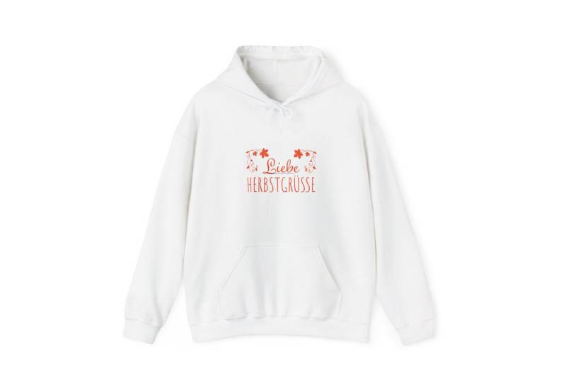 Quality Elegance Kapuzensweatshirt Liebe Herbstgrüsse Herbst Hoodie, Cute Fall Sweatshirt von Quality Elegance
