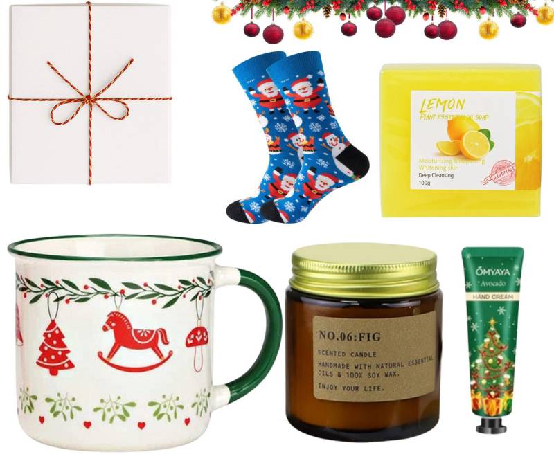 Quality Elegance Pflege-Geschenkset Luxus Weihnachts Geschenkset für Frauen & Männer, 5-tlg. von Quality Elegance