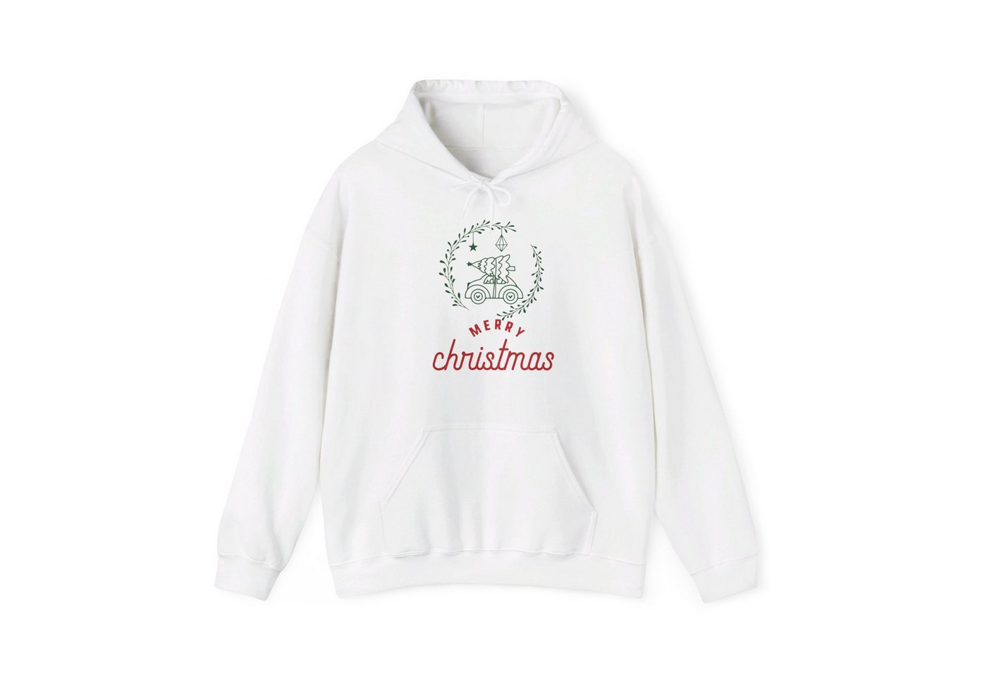 Quality Elegance Weihnachtspullover Herren Damen Weihnachten Weihnachtspullover, Merry Christmas Hoodie von Quality Elegance