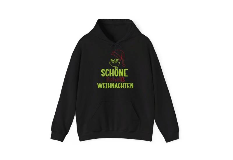 Quality Elegance Weihnachtspullover Weihnachtssweatshirt Grinch Schöne Scheiß Hoodie weihnachtspullover von Quality Elegance