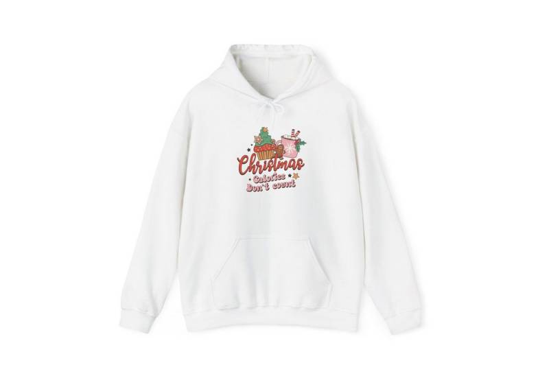 Quality Elegance Weihnachtssweatshirt Christmas Calories Don’t Count Weihnachten Hoodie Unisex von Quality Elegance