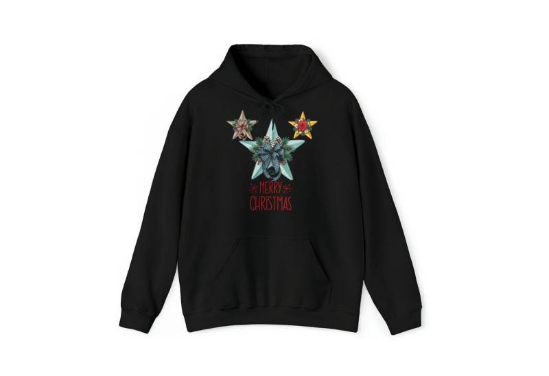 Quality Elegance Weihnachtssweatshirt Christmas Stars Christmas Hoodie, weihnachtspullover damen herren von Quality Elegance
