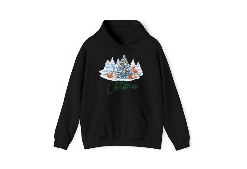 Quality Elegance Weihnachtssweatshirt Cute Christmas Tree Hoodie, Christmas Sweatshirt von Quality Elegance