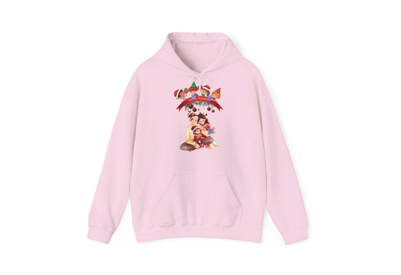 Quality Elegance Weihnachtssweatshirt Family Christmas Hoodie Unisex Cozy Festive Gift Idea von Quality Elegance