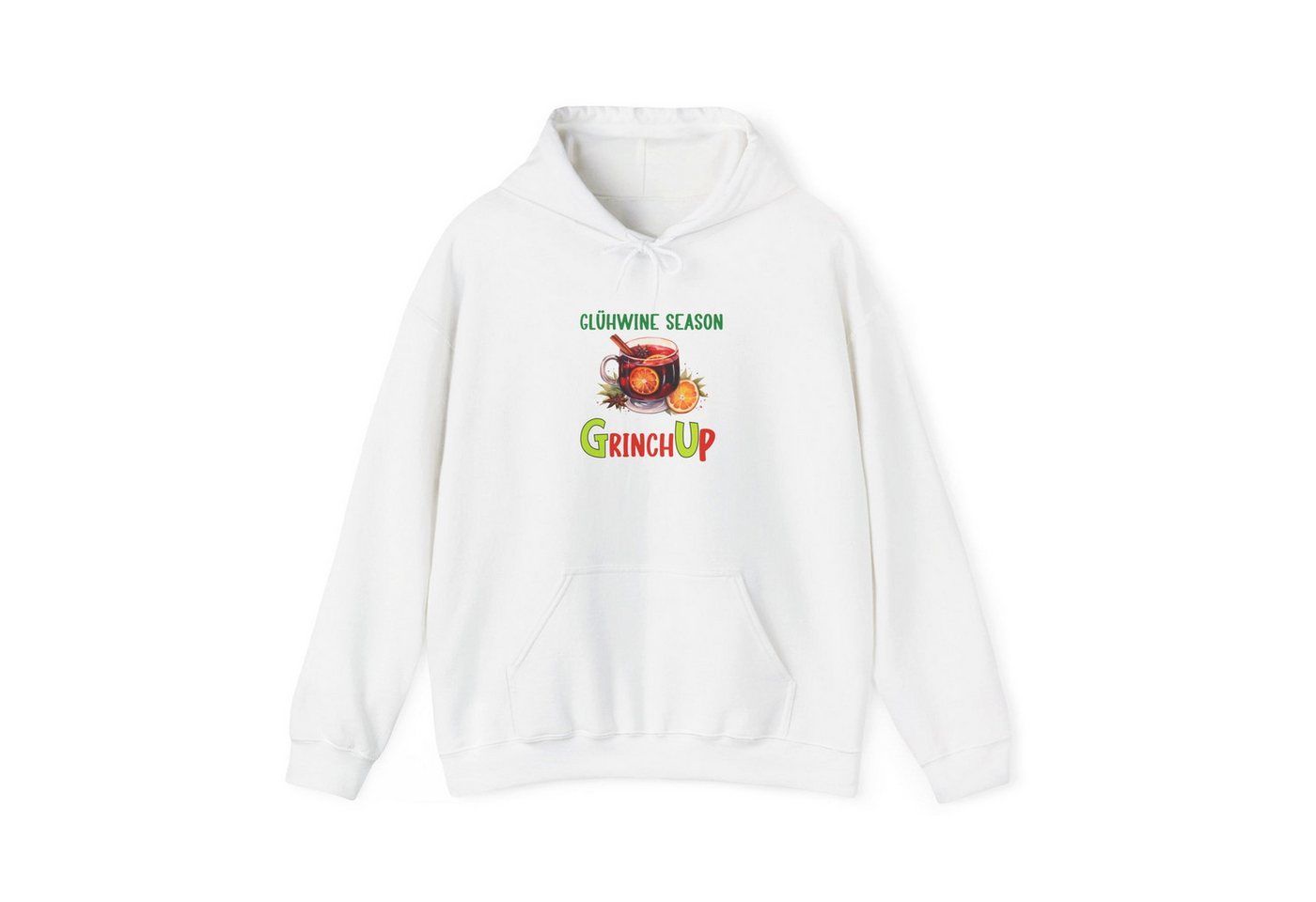 Quality Elegance Weihnachtssweatshirt Glühwine Season Grinch Up Weihnachten Hoodie Unisex von Quality Elegance