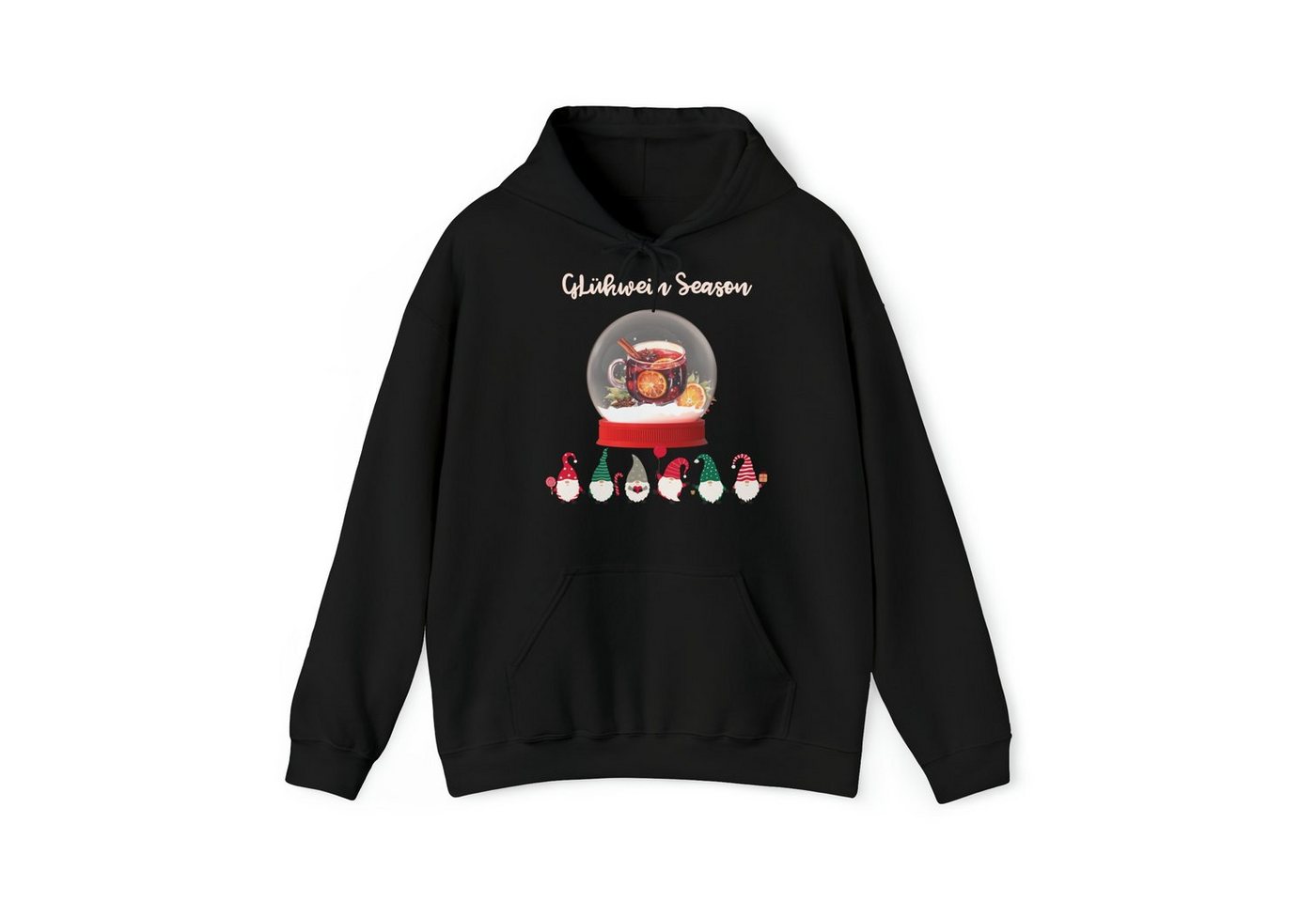 Quality Elegance Weihnachtssweatshirt Glüwein Season Cute Weihnachtskapuzenpullover von Quality Elegance