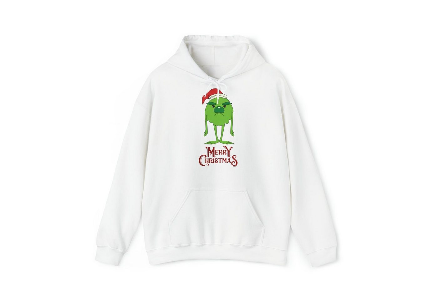 Quality Elegance Weihnachtssweatshirt Grinch Merry Christmas Hoodie von Quality Elegance